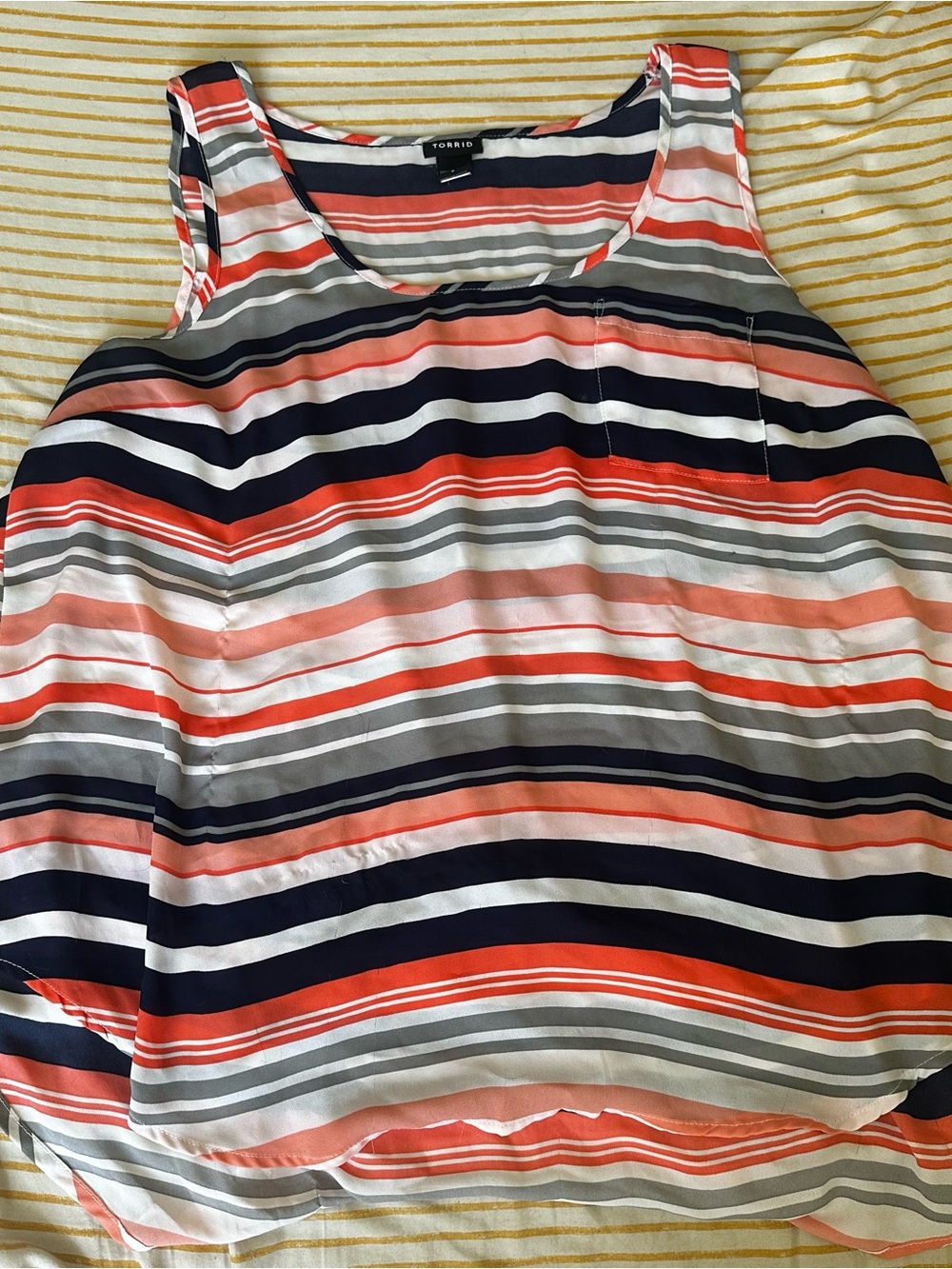 Torrid Striped Tank Top